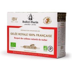 Préparation Dynamisée Bio à la Gelée Royale Française - BALLOT-FLURIN