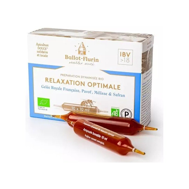 Organic Boosted Preparation Optimal Relaxation - BALLOT-FLURIN