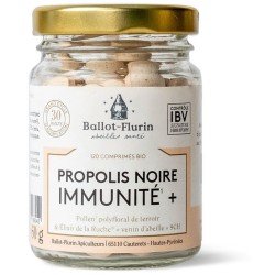 Organic Black Propolis - Immunity - 120 Tablets - BALLOT-FLURIN