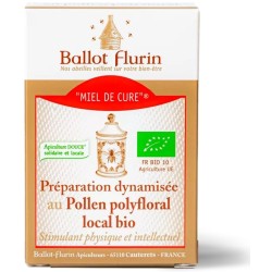 Miel de Cure®-förberedelse förstärkt med ekologiskt lokalt polyfloral pollen