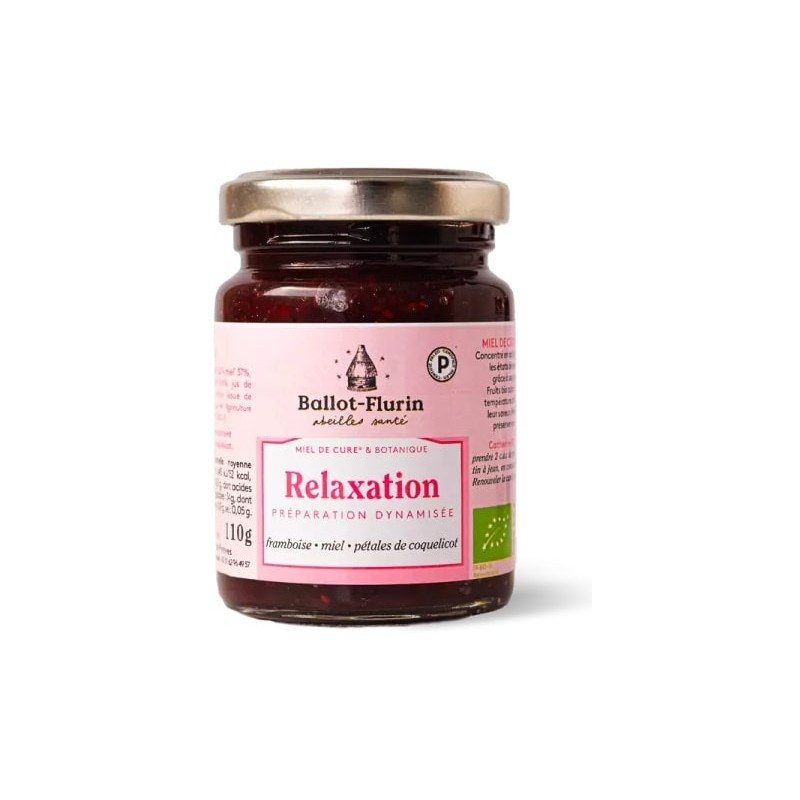 Miel de Cure® & Botanique Relaxation - Raspberry, Poppy & Organic Honey