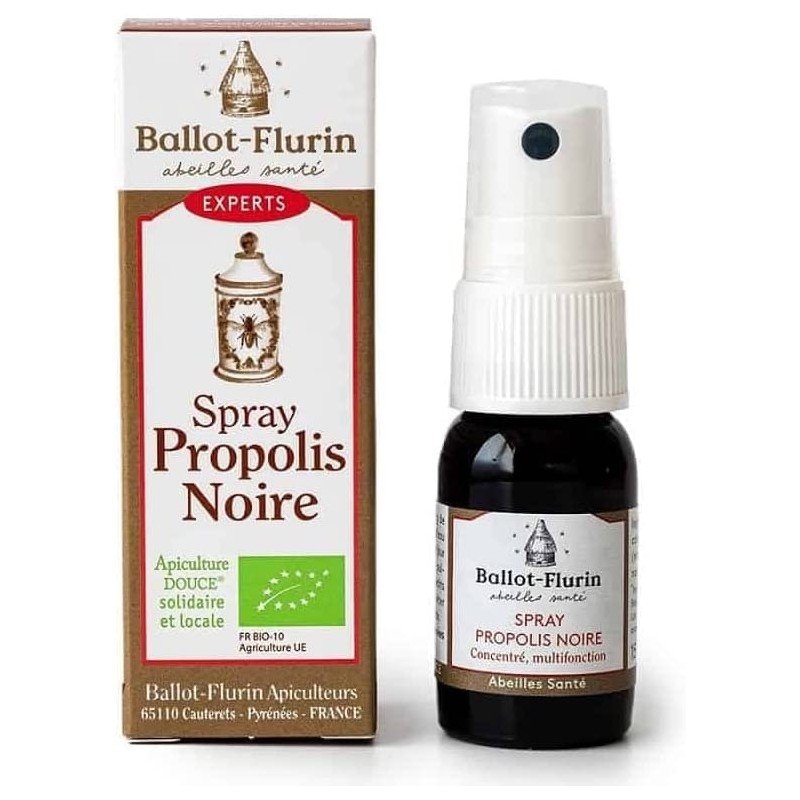 Spray à la Propolis Noire Française BIO - BALLOT-FLURIN