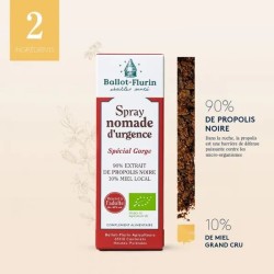 Nomadic Notfallspray Spezialhals - Bio-Propolis und Honig