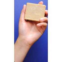 Organic dermo soap care for stressed skin - Honey, virgin olive oil and wild horsetail