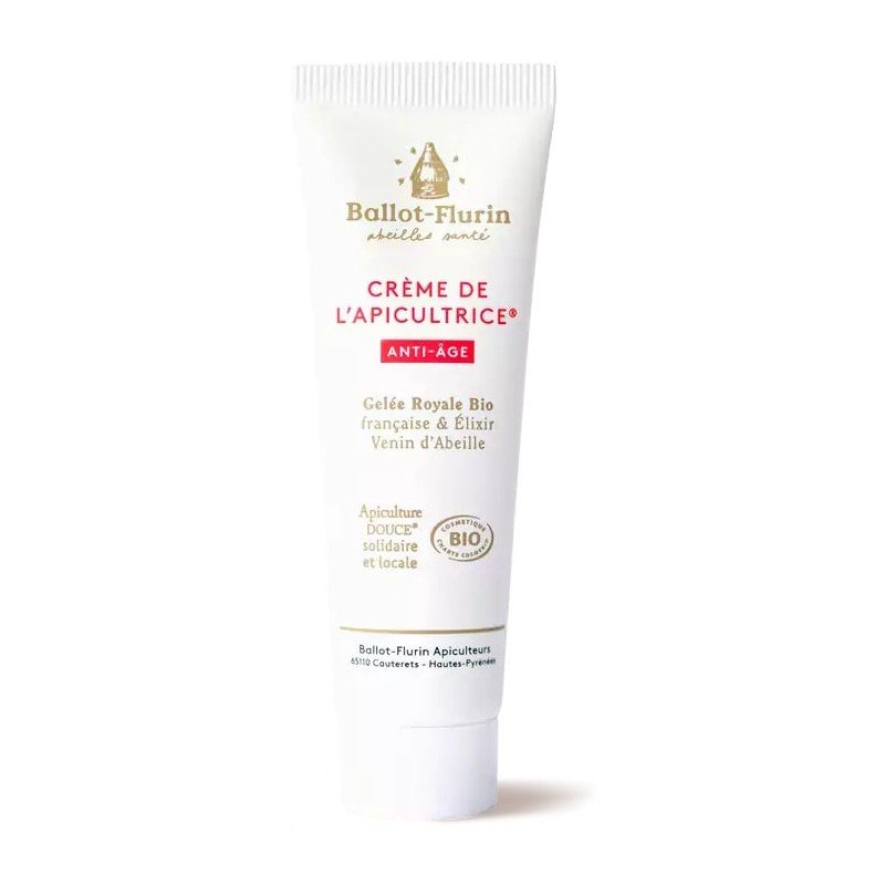 Organic Anti-Aging Cream with French Royal Jelly & Bee Venom Elixir