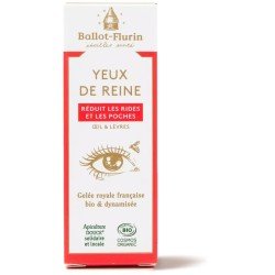 Bio Creme "Queen's Eyes" mit Gelée Royale - Mindert Fältchen und Schwellungen