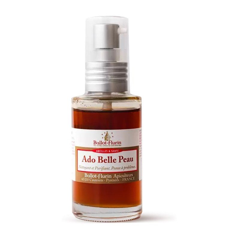 Soin Bio Nettoyant et Purifiant Ado Belle Peau - Miel et Elixir de la Ruche® Venin d'Abeille