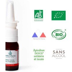 Neusspray uit de Pyreneeën Zonder Alcohol - Witte Propolis & Biologische Planten